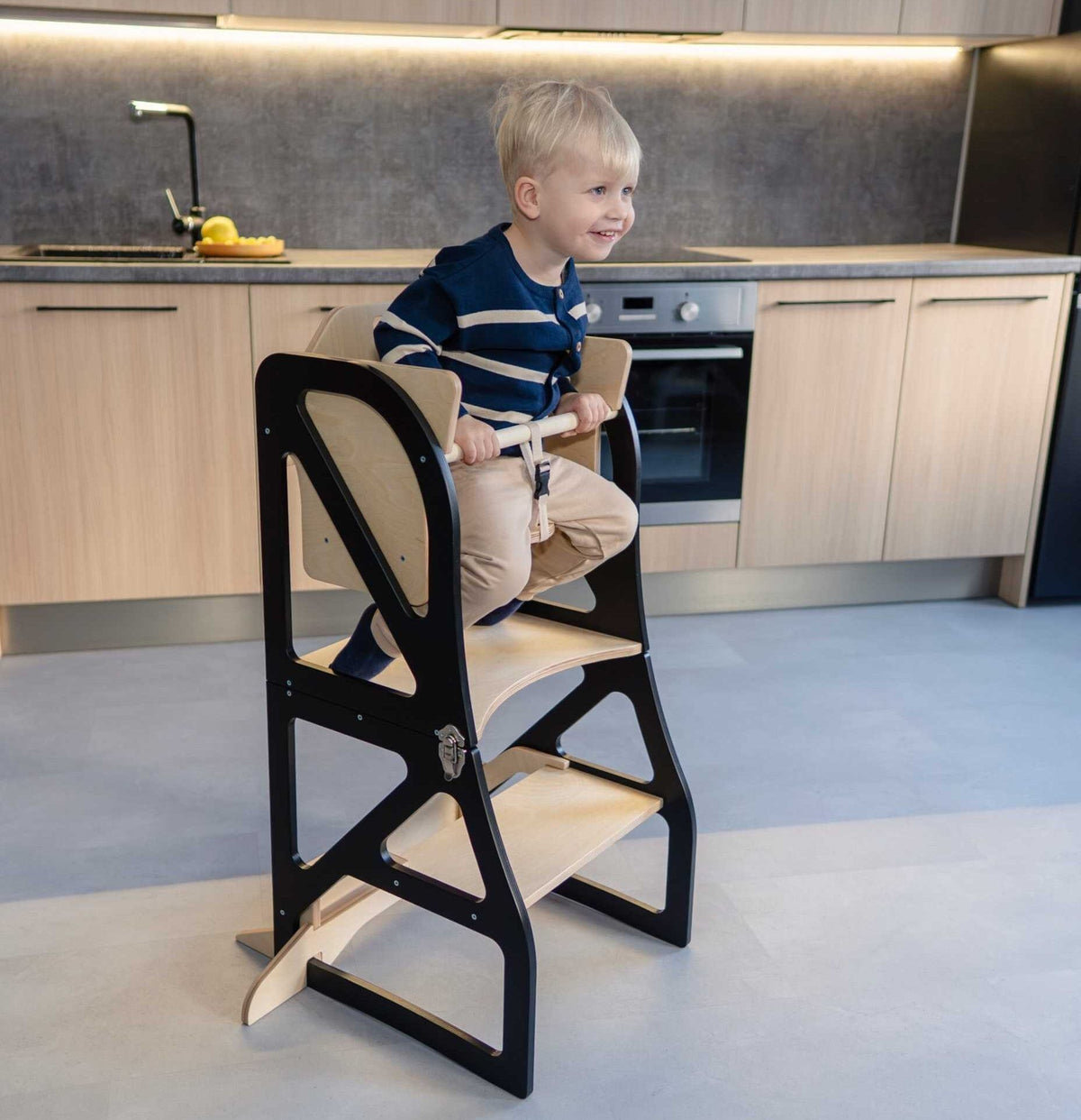 Leertoren Securestep – ombouwbaar tot tafel en kinderstoel – afbeelding 18