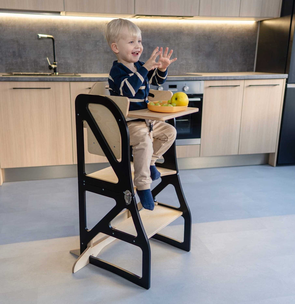 Leertoren Securestep – ombouwbaar tot tafel en kinderstoel – afbeelding 19