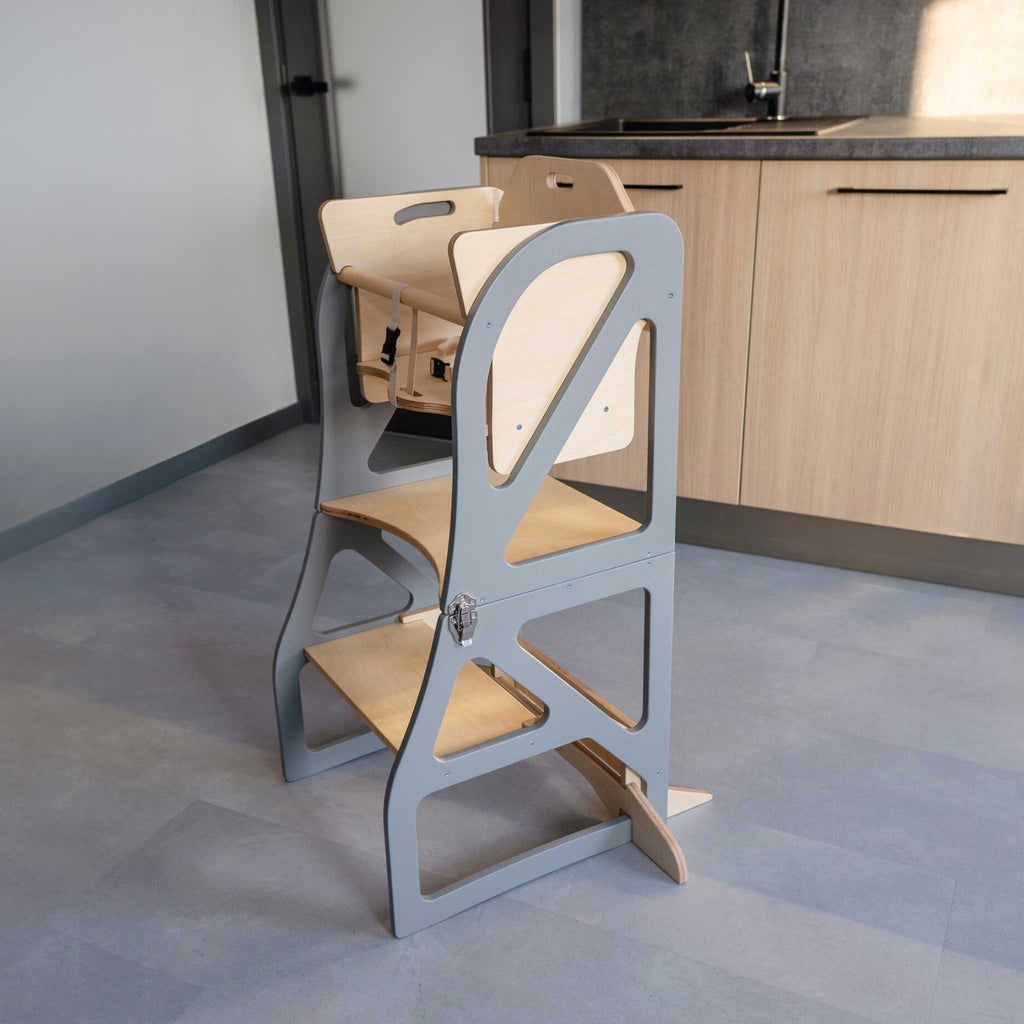 Leertoren Securestep – ombouwbaar tot tafel en kinderstoel – afbeelding 23