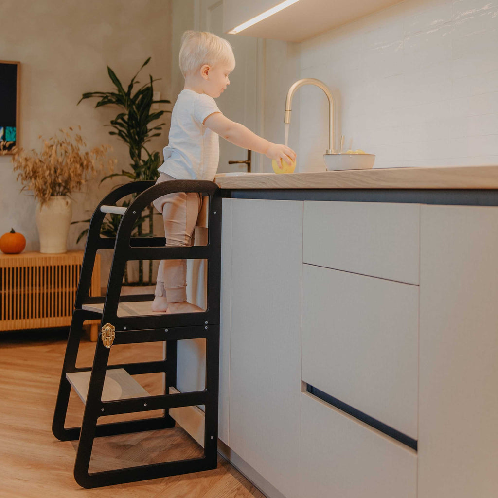 Leertoren Sleekstep – ombouwbaar tot tafel en kinderstoel – afbeelding 18