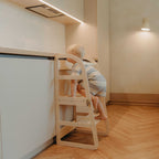 Leertoren Sleekstep – ombouwbaar tot tafel en kinderstoel – afbeelding 5