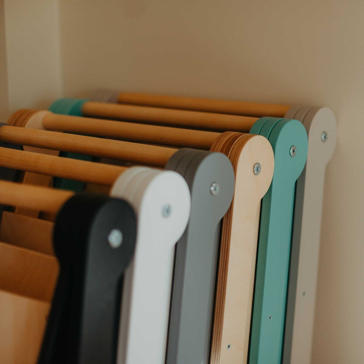 Leertoren ZigZag opvouwbaar – met veiligheidsreling – afbeelding 12
