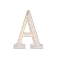 Letterlamp A – houten nachtlamp