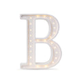 Letterlamp B – houten nachtlamp