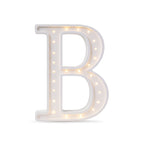 Letterlamp B – houten nachtlamp
