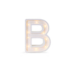 Letterlamp B – houten nachtlamp – afbeelding 2