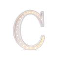Letterlamp C – houten nachtlamp