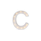 Letterlamp C – houten nachtlamp – afbeelding 2
