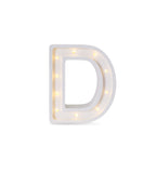 Letterlamp D – houten nachtlamp – afbeelding 2