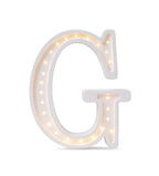 Letterlamp G – houten nachtlamp