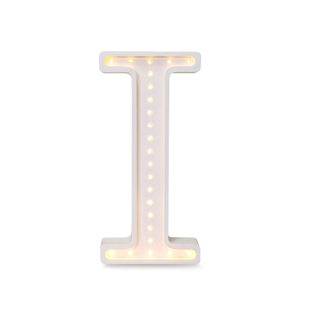 Letterlamp I – houten nachtlamp