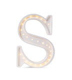 Letterlamp S – houten nachtlamp