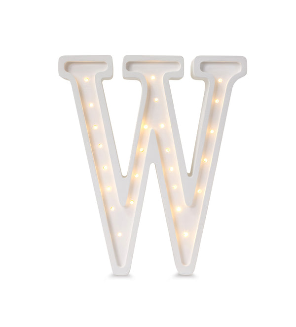Letterlamp W