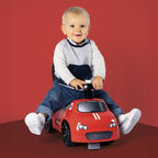 Loopauto met claxon rood