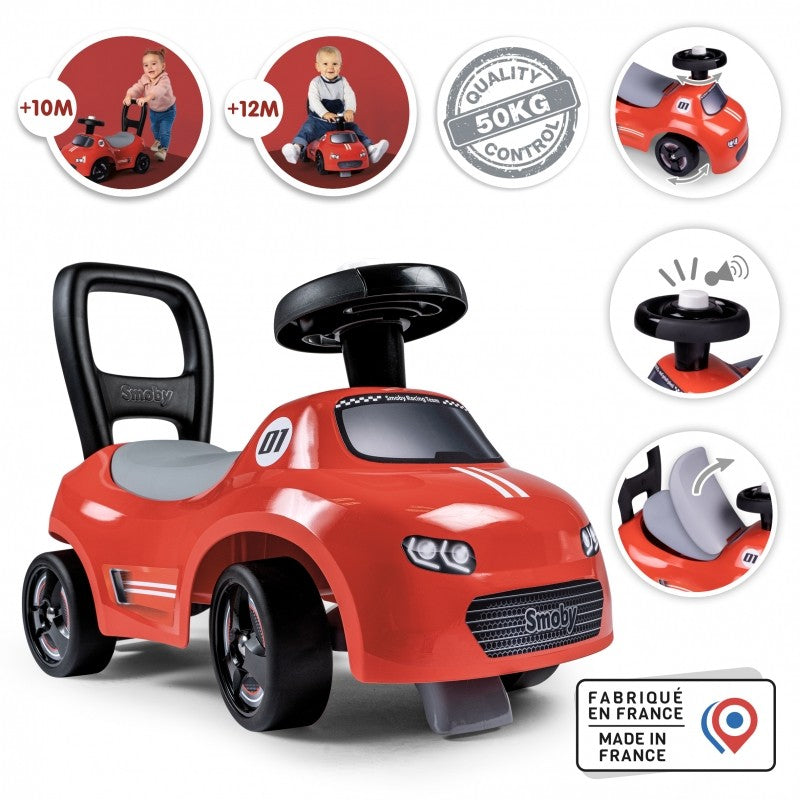 Loopauto met claxon rood – afbeelding 7