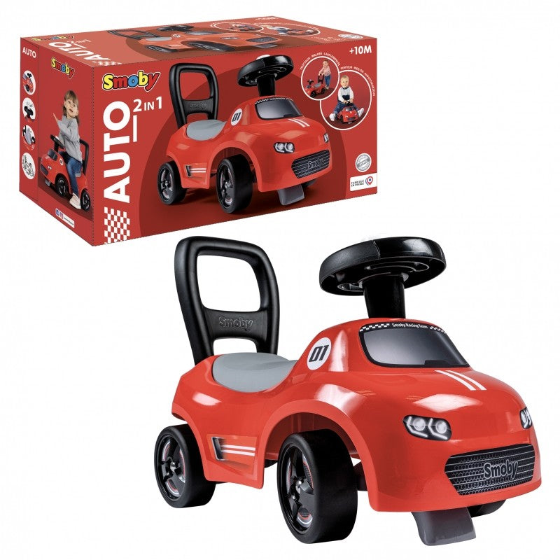 Loopauto met claxon rood – afbeelding 8
