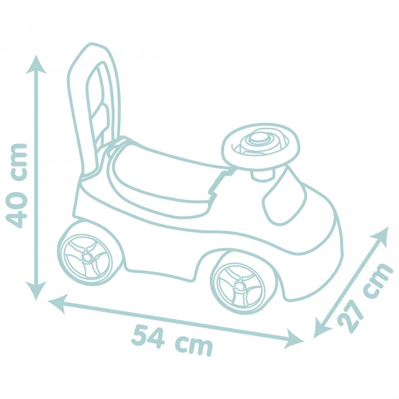 Loopauto met duwfunctie en toeter Little Smoby – afbeelding 4