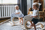 Loopfiets schommelolifant-uitbreiding voor leg&go 3-in-1 grijs