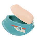 Loopscooter Retro blauw – afbeelding 4