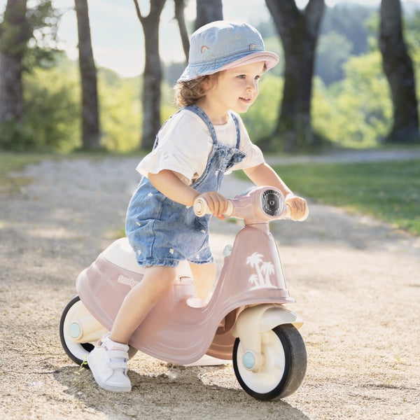 Loopscooter Retro Roze
