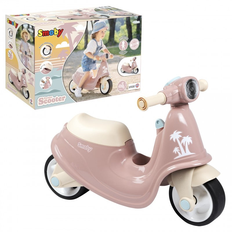 Loopscooter Retro roze – afbeelding 3