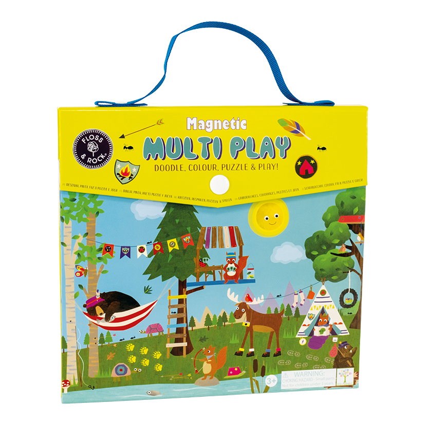 Magnetisch Multi Play speelset avontuur met handvat