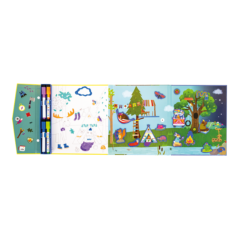 Magnetisch Multi Play speelset avontuur met handvat – afbeelding 3