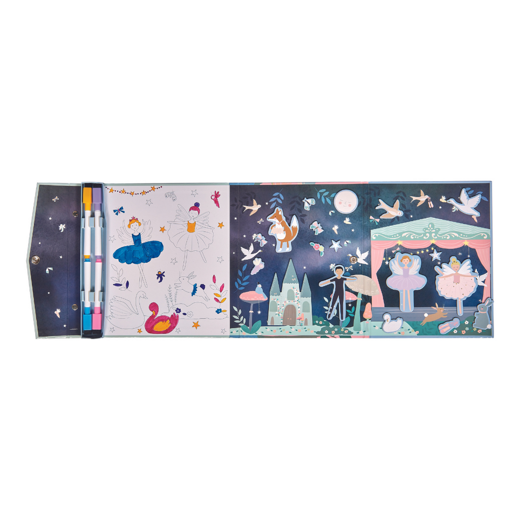 Magnetisch Multi Play speelset ballet met handvat – afbeelding 2