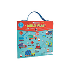Magnetisch Multi Play speelset bouwplaats met handvat