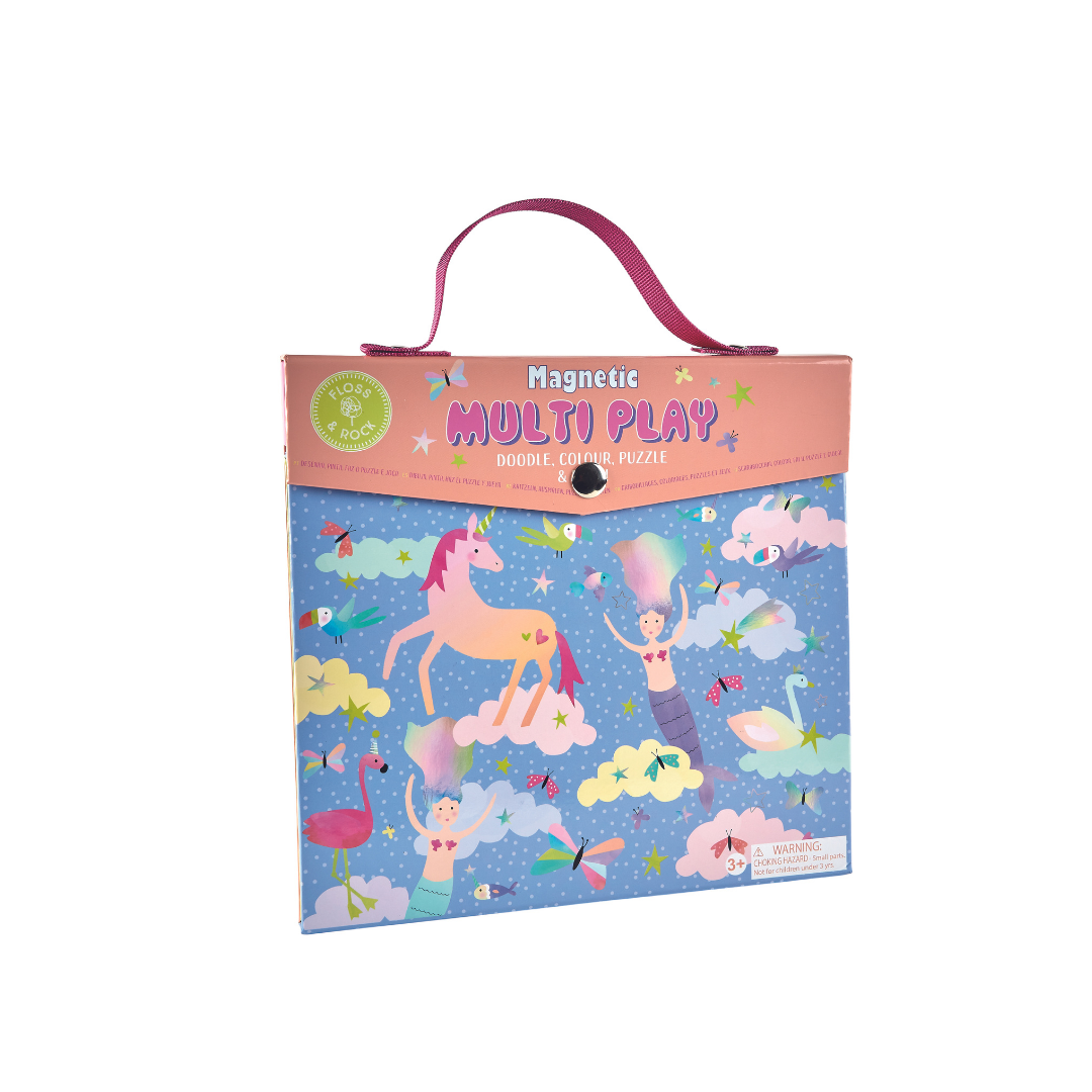 Magnetisch Multi Play speelset fantasie met handvat