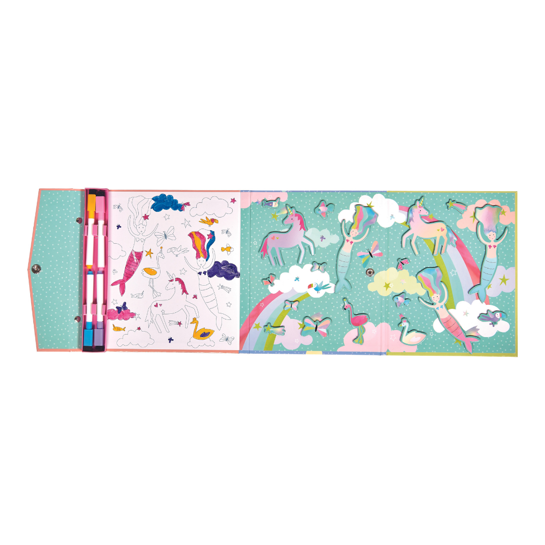 Magnetisch Multi Play speelset fantasie met handvat – afbeelding 2