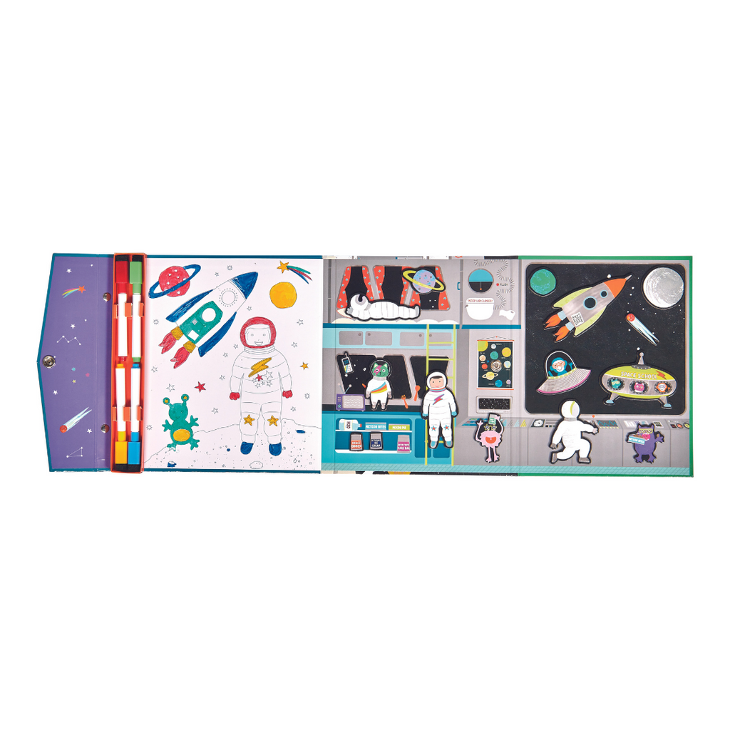 Magnetisch Multi Play speelset ruimte met handvat – afbeelding 2