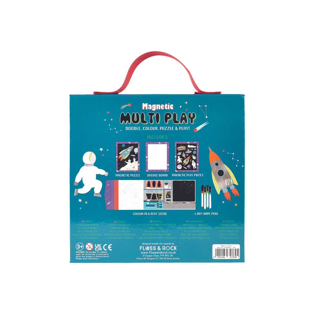 Magnetisch Multi Play speelset ruimte met handvat – afbeelding 3