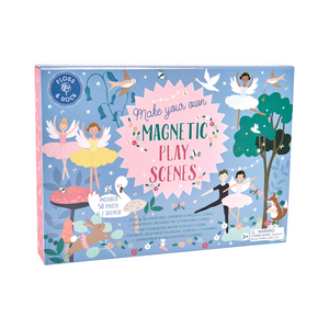Magnetisch speeltafereel ballet met ballerina's en zwanen – afbeelding 2