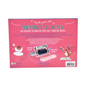 Magnetisch speeltafereel ballet met ballerina's en zwanen – afbeelding 3