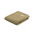 Merino babydeken Happiness olijfgroen