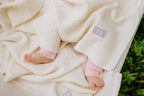 Merino babydeken Happiness olijfgroen – afbeelding 13