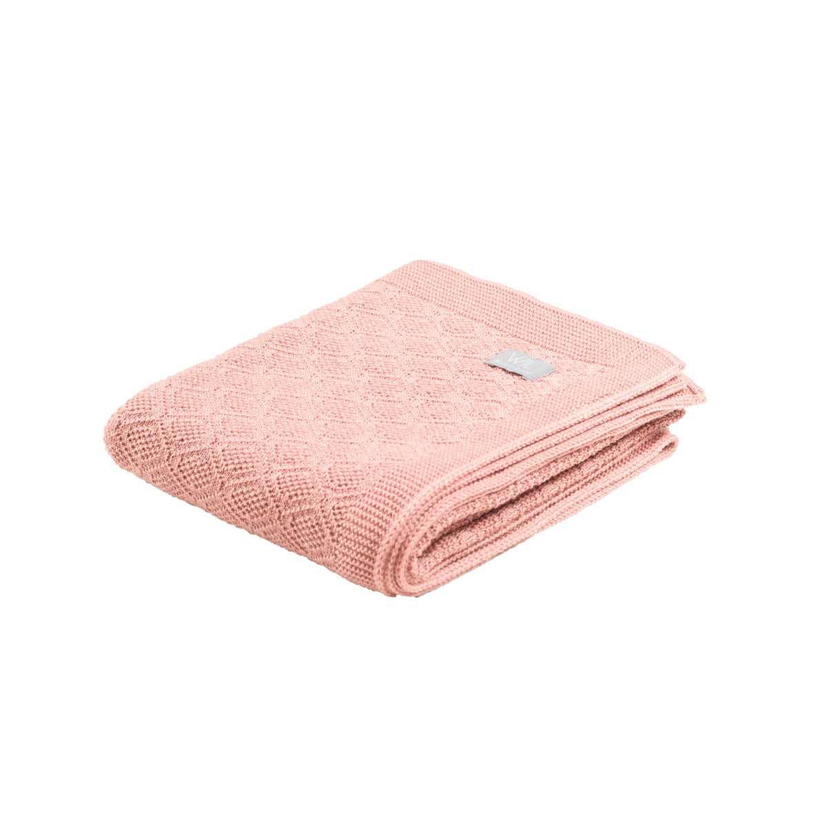 Merino babydeken Happiness olijfgroen – afbeelding 4