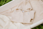 Merino babydeken Happiness olijfgroen – afbeelding 8
