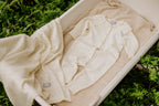 Merino babydeken Love karamel – afbeelding 9