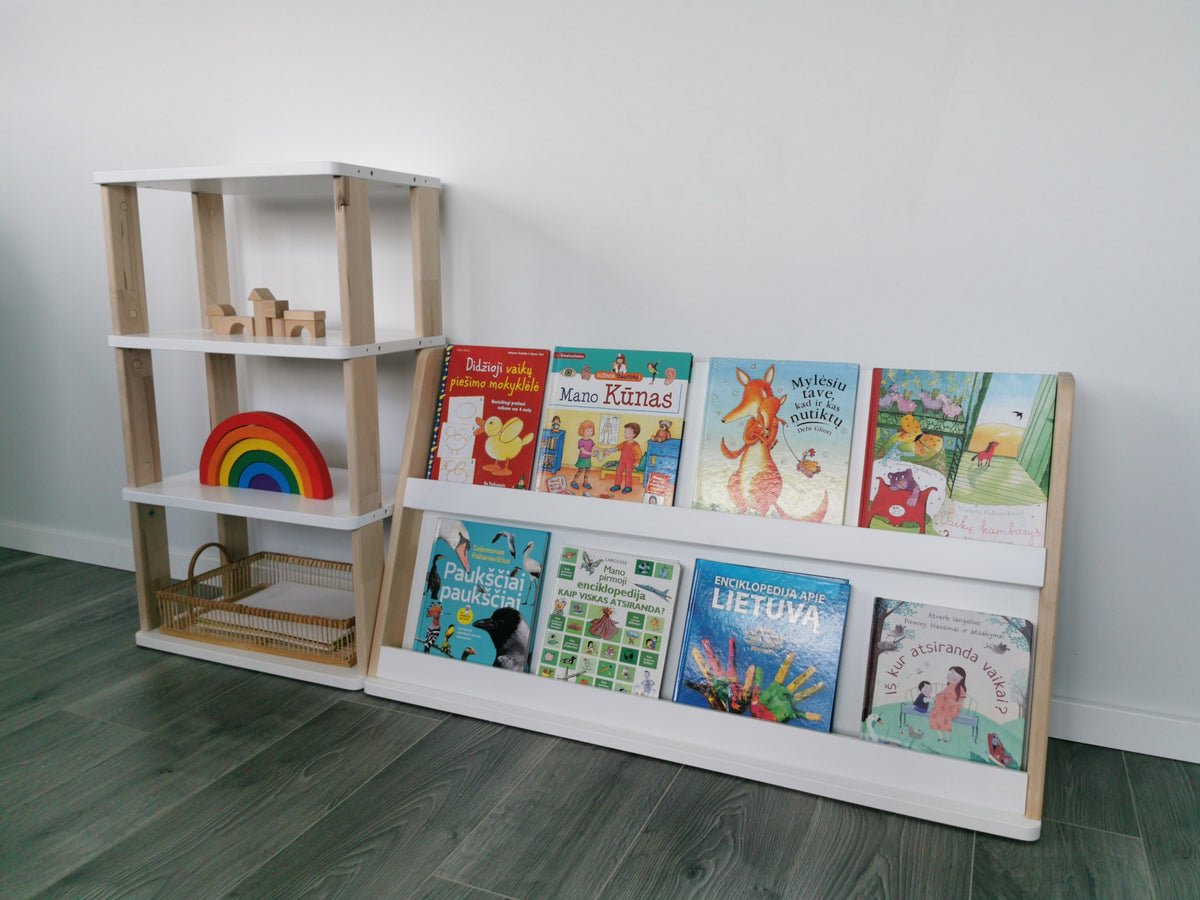 Montessori Boekenkast 2 Planken – afbeelding 2