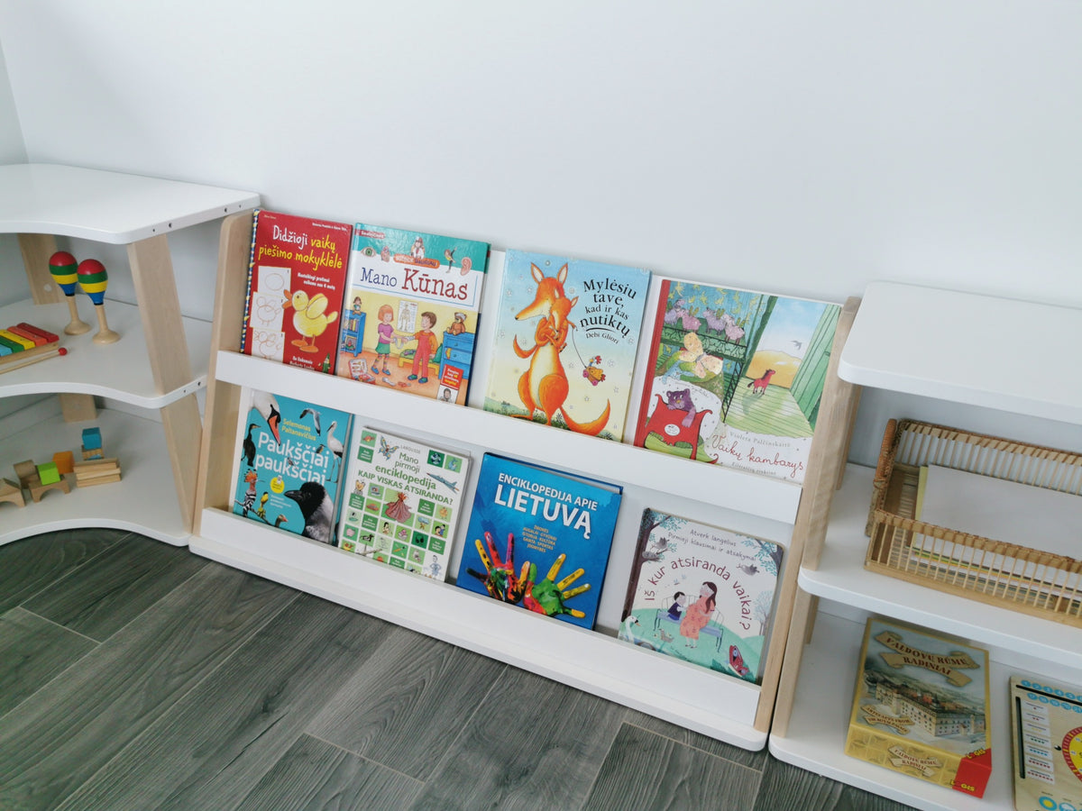 Montessori Boekenkast 2 Planken – afbeelding 3