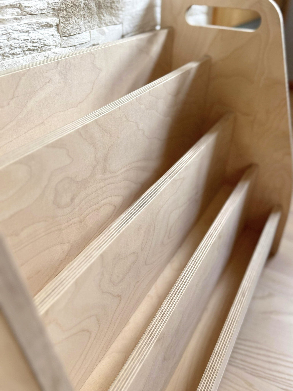 Boekenrek Montessori Vier Planken – afbeelding 6