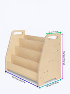 Boekenrek Montessori Vier Planken – afbeelding 8