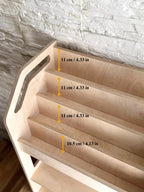 Boekenrek Montessori met Opbergvak – afbeelding 7