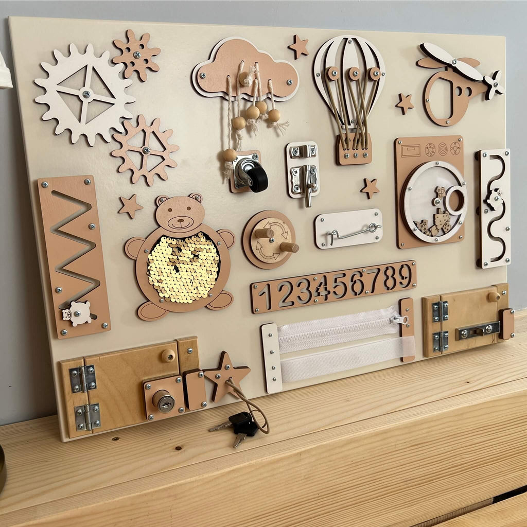 Busy Board Deurtjes en Slotjes 40x60 – afbeelding 3