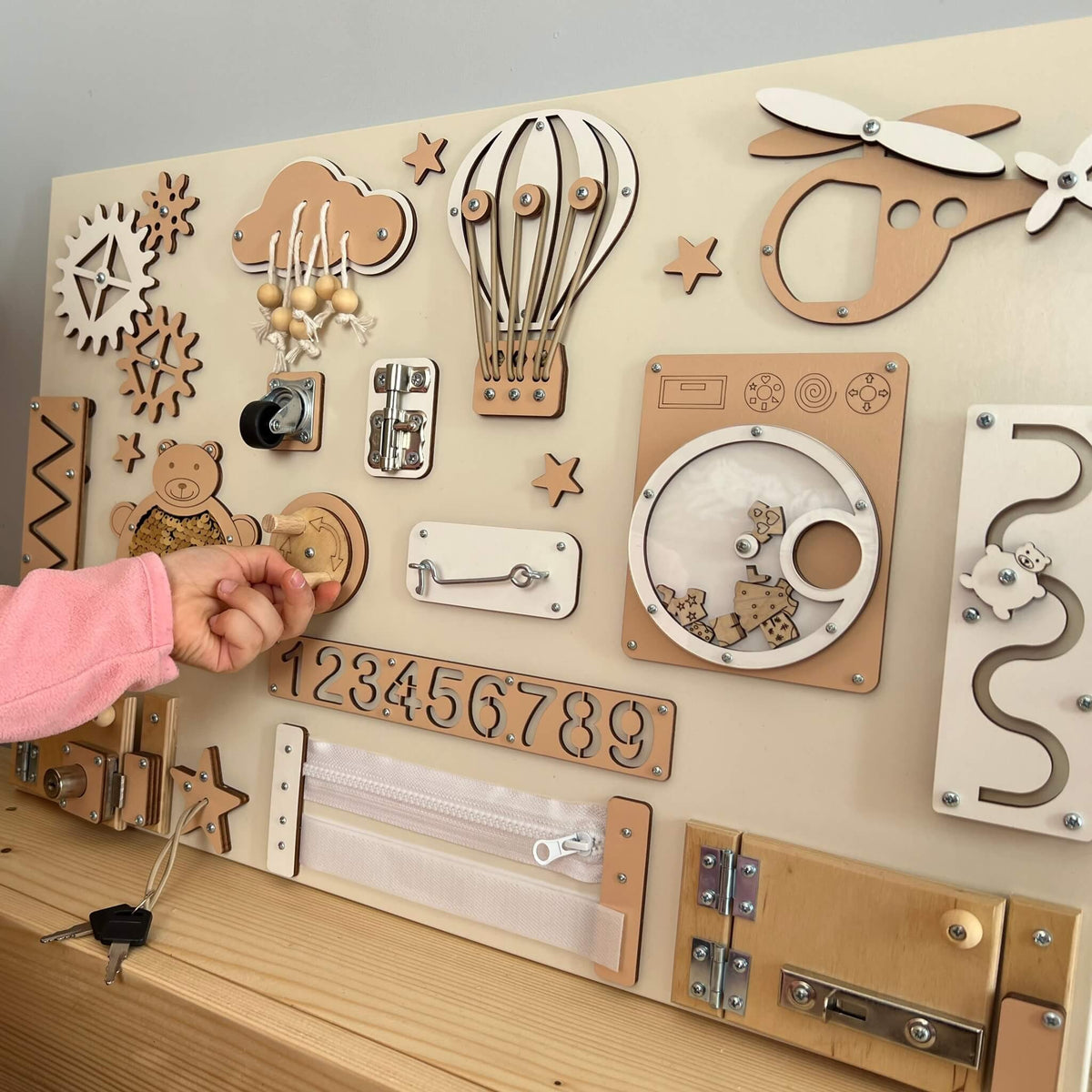 Busy Board Deurtjes en Slotjes 40x60 – afbeelding 4