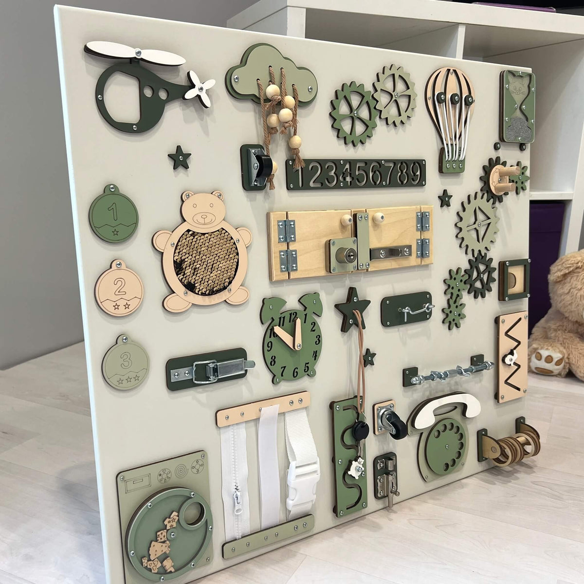 Busy Board Leren 60x70 – afbeelding 6