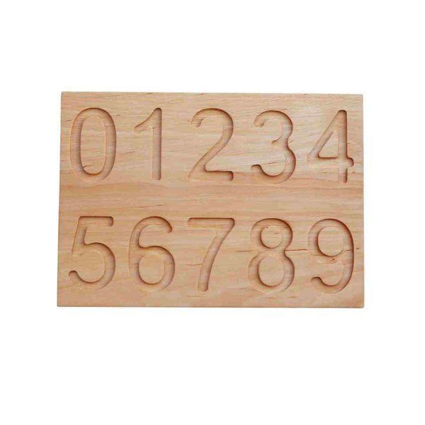 Houten Cijferbord Montessori