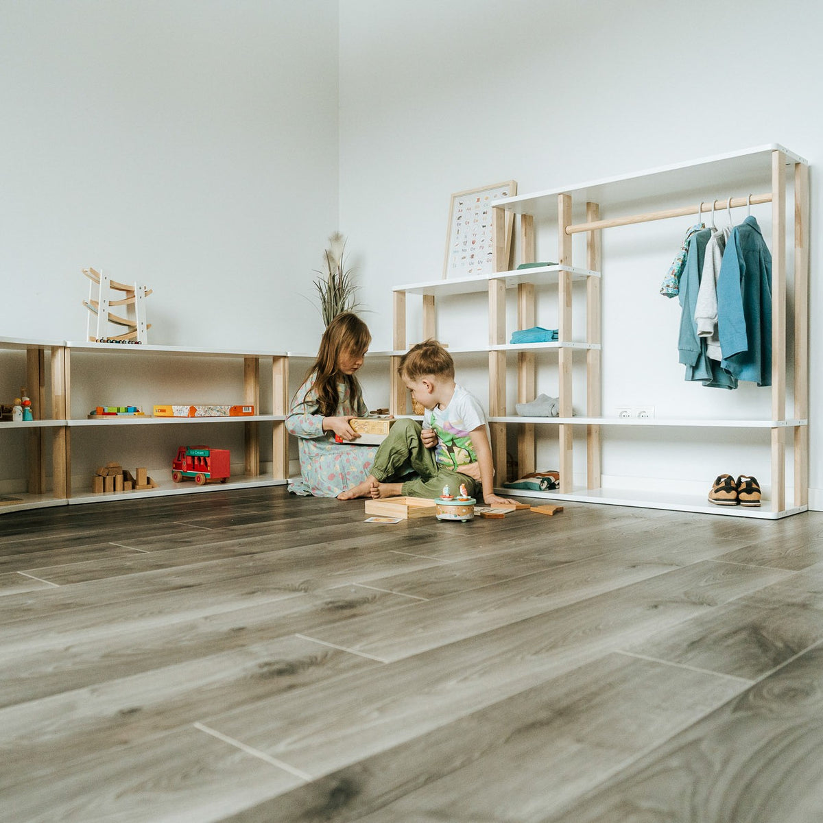 Montessori Hoekrek 2 Planken – afbeelding 3
